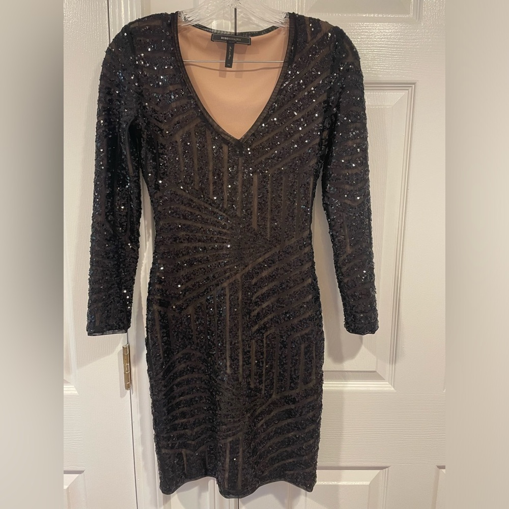 Bcbgmaxazria sequence bodycon dress. Size xs